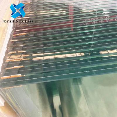 中国 Ultra Clear Tempered Laminated Glass 13.52mm Safety Laminated Glass 販売のため