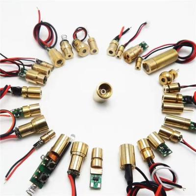 China 1mw DC 3V Laser Dot Diode Module Industrial Making 5mw Diode Laser Module for sale