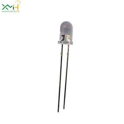 China 5mm Water Transparent Dual Chips Light Emitting Diode Yellow Green Long Pin Through Hole LED for sale