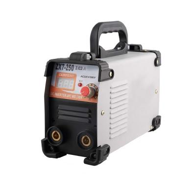 China Household Manual 7kva Welder Generator Instant Arc Starting ZX7 250B IGBT MMA for sale