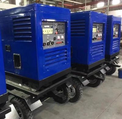 China 600A Diesel Powered Welder Generators Turbocharged LCD Control for sale