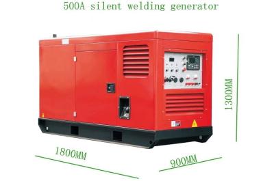 China 500A Diesel Welding Machine Generator Arc Brushless Self Excitation for sale