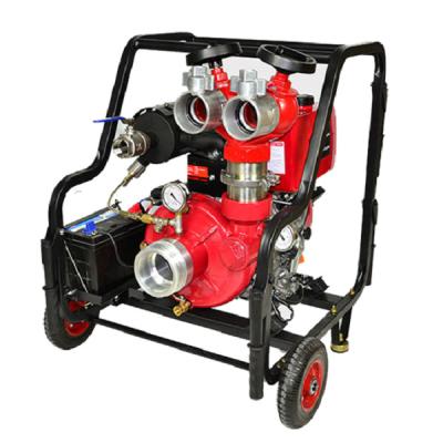 China 85m High Lifting Portable Fire Fighting Pumps 45m3 h Displacement 3600RPM for sale
