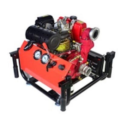 China 2.5 Inch Diesel Engine Fire Fighting Pumps 80m Scope Hand Lift Driven Vacuum for sale