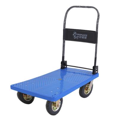 China SILENT Foldable Cart Trolley Color Platform 900mm x 600mm Swivel Wheels Included for sale