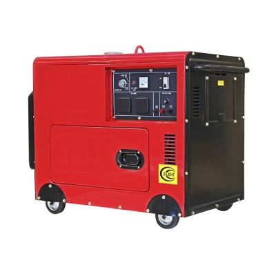 China 15HP 6.5kw Diesel Silent Power Generator 69db low Noise Engine Mode for sale