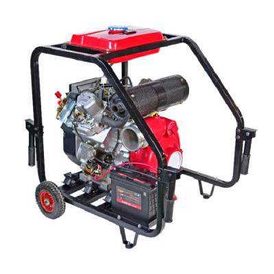 China Double Cylinder Diesel Engine Fire Fighting Pump 5RPM 4 Stroke 4 inch water pump for sale