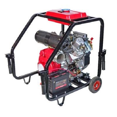 China 95m Max Head Fire Fighting Pumps 7m Suction Double Cylinder Cast Iron Pump for sale