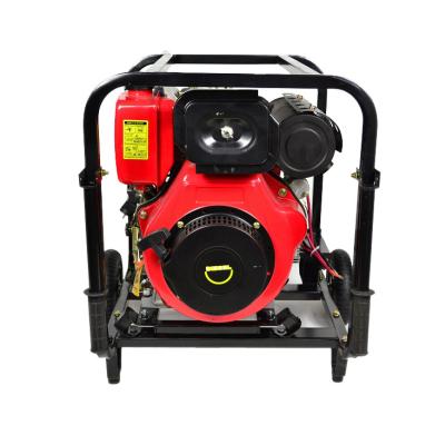 China 2 Inch Cast Iron Fire Fighting Pumps 33m3/hr 50mm Inlet Outlet Diesel Engine for sale