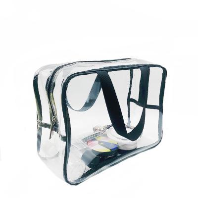 China Candy Color Transparent PVC Tote Bag Lightweight 30g-160g Silk Printing for sale