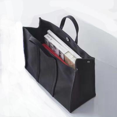 China Hongying Shopping Canvas Tote Bags 40*35*15cm Heavy Canvas Tote for sale