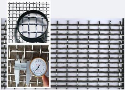 China 304 316 Stainless steel vibrating screen mesh crimped for sale