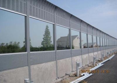 China Combination type transparent noise barrier for sale