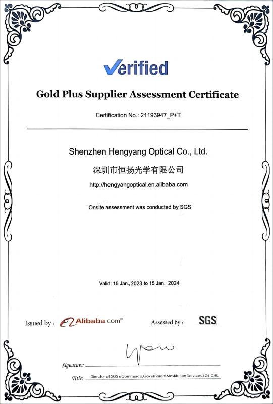SGS - Shenzhen Hengyang Optical Co., Ltd.