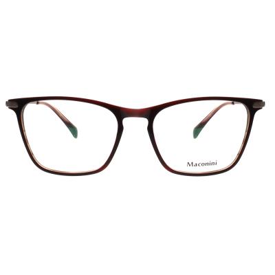 China COM001-M7 Gafas de marco óptico de alta densidad, gafas de lectura de acetato rectangular en venta