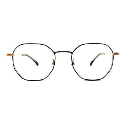 China Titanium Square Eyewear Frames , Unisex Lightweight Eyeglass Frames for sale