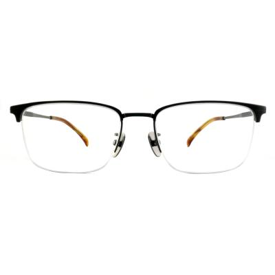 China TF3352 Half Rim Eyeglasses Rectangle Frame for sale