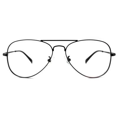 China FM2569 Full Rim Optical Metal Frame Pilot Eyeshape Unisex Glasses Eyewear for sale