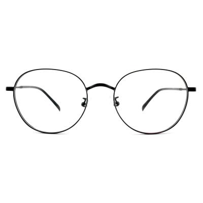 Chine FM2573 Optique Full Rim Ronde Cadre de lunettes, Métal Cadres de lunettes Unisexe à vendre