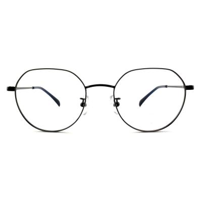 China Cuadro de anteojos de metal de borde completo, Unisex Cuadro de anteojos ligeros FM2584 en venta
