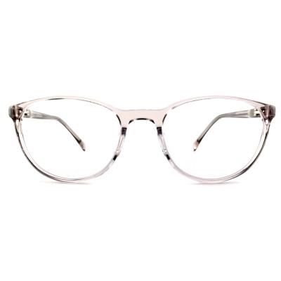 China FP2620 Durable Acetate Optical Frame Full Rim Spectacle Round Protective Eyewear for sale