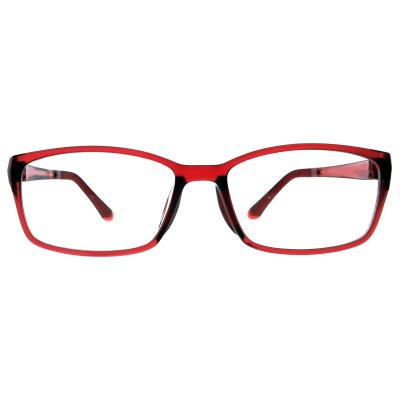 China FU1730 Flexible Injected Glasses , Unisex Rectangle Frames Eyeglasses for sale