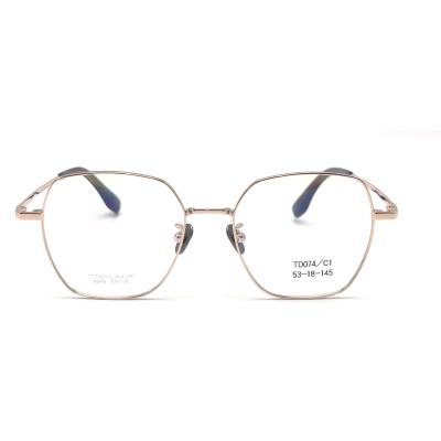 Китай TD074 Утонченная титановая оптическая рама - унисексные солнцезащитные очки продается