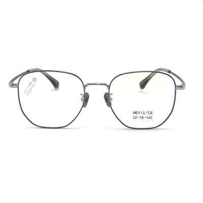 Chine MD113 Metallic Optical Frames with 145mm Temple Length à vendre