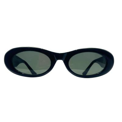 China AS074 Acetate Frame Sunglasses featuring Oval Eye Shape and Acetate Sheet material for sale