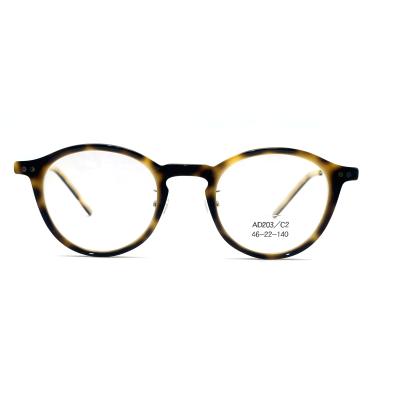 China AD203M Acetate Optical Frame for Women Heng Yang Optical Customized Requirement for sale