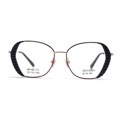 China MD148 Stylish Optical Metal Frame Glasses for sale