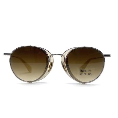 Китай MS055 Солнцезащитные очки с круглой металлической рамой и круглой формой глаз в классическом дизайне продается