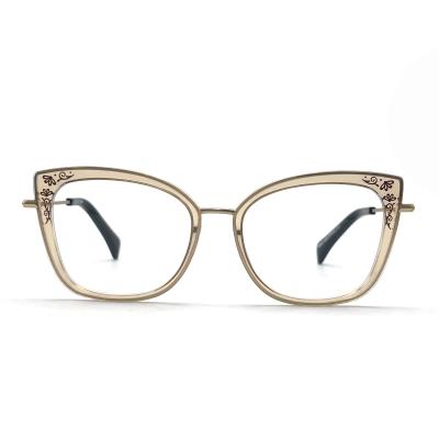 Chine BD132M Acetate Metal Glasses The Ultimate Choice for Fashion-Forward Individuals à vendre