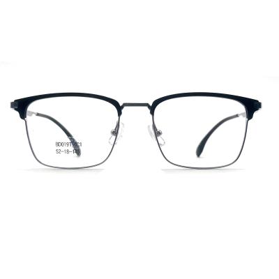 China BD019T Square design Acetate Metal Frames with Full-frame construction for sale