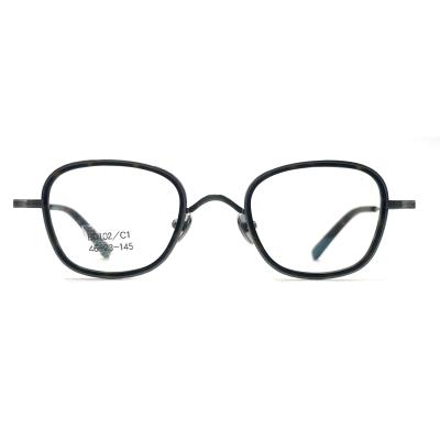 China BD102 Stylish Acetate Metal Frames in Vintage/Fashion Style and Round Shape for sale