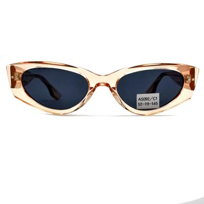 Китай AS092 Женские солнцезащитные очки из ацетата бабочки со 100% защитой от УФ-излучения продается