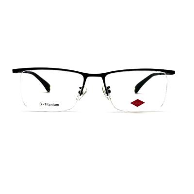 China TF3251 Titanium Frame for MEN's Sophisticated Glasse with semi-rimless eyeshape for sale