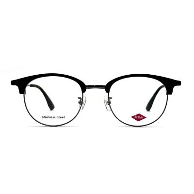 Chine FM7054 Round Unisex Stainless Steel Optical Frames à vendre