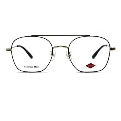 Chine FM7112 Square Unisex Optical Metal Frame Stainless Steel à vendre