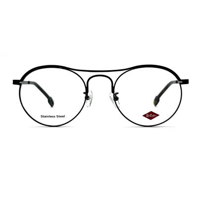 Chine FM7124 Round Top Bar Stainless Steel Womens Optical Frames for a Timeless Chic Look à vendre