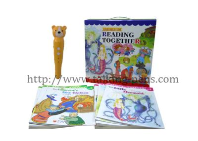 China Multi-Language Fable Book Reading Pen For Children Learning Grammar for sale