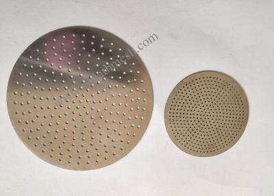 China 0.5mm Thickness Round Etching Perforated Steel Mesh , Perforated Metal Panels for sale