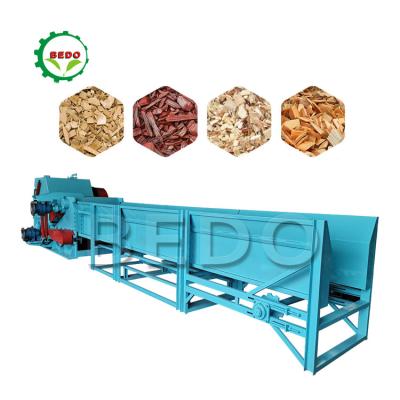 China 220kw 20 - 25tph Forestry Wood Chipper Industrial Electric Large Wood Crusher for sale