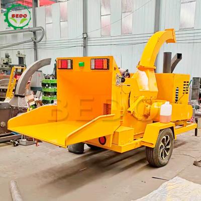 China Sustainable Garden Tree Branch Industrial Wood Chipper 1200KG Portable for sale