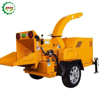 China High Efficiency Mobile Wood Chipper Multifunctional 2800KG Low Noise for sale