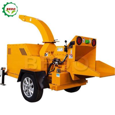 China Electric Diesel Engine Branches Mill Wood Branches Crusher Machine for sale