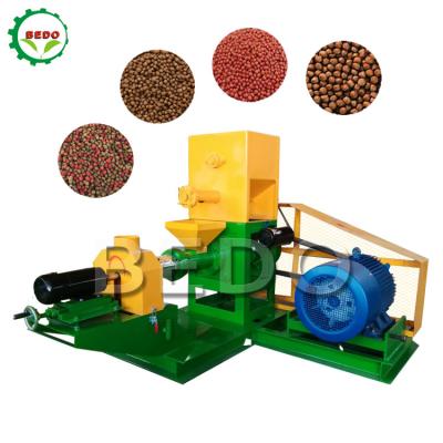 China 250KG/H Floating Fish Feed Pellet Machine Fish Feed Extruder Machine Fish Food Making Machine For Fish Farming for sale