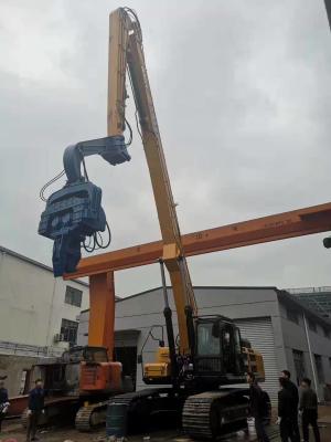 China Multifunctional Sheet Pile Driving Machine Silence Operation Easy Maintenance for sale