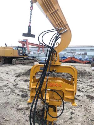 China 10m Length Excavator Boat Sheet Pile Driving Machine for sale
