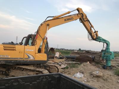China Construcción amistosa Mini Excavator Vibro Pile Hammer de Eco en venta